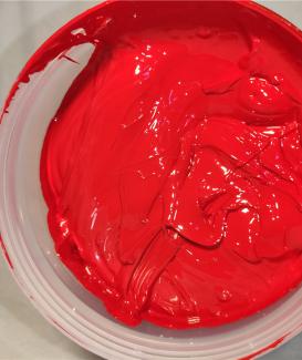 Bright red plastisol ink Screen-printing oil based plastisol ink 
